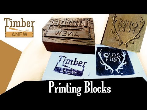 Printing Blocks - My Logo and Baratheon Sigil Game of Thrones - Woodworking project