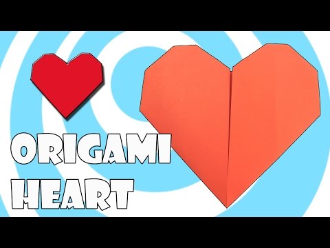 Printing Paper Origami Heart Tutorial (Origamite)