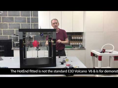 Printtable  E3D Titan extruder Information Build Sequence 15