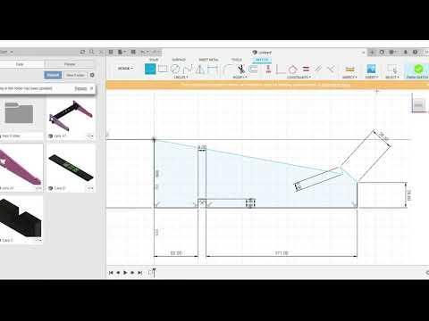 Proceso de la cara A; instructable de soporte de laptop