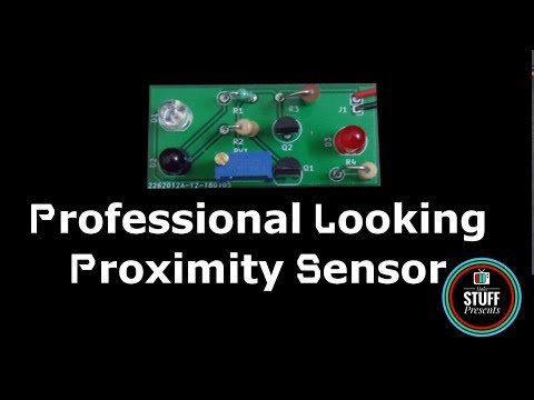 Professional looking Proximity or Obstacle Sensor