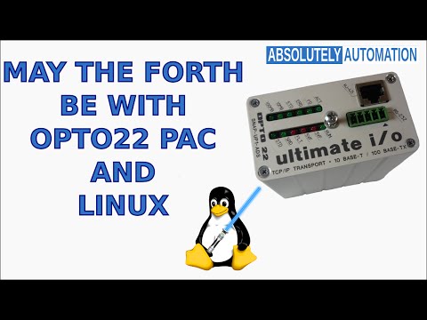 Program Opto22 PAC using FORTH in Linux