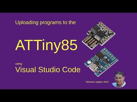 Programming ATTiny85 with VSC and PlatformIO. Fixing errors for