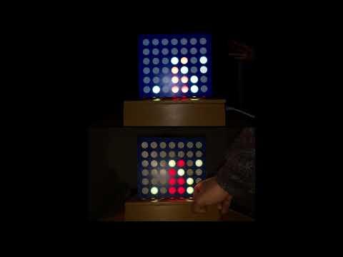 Project: Electronic game, four in a row built with Arduino