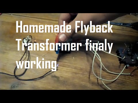 Project #1- Flyback Transformer (part 2) It's Working