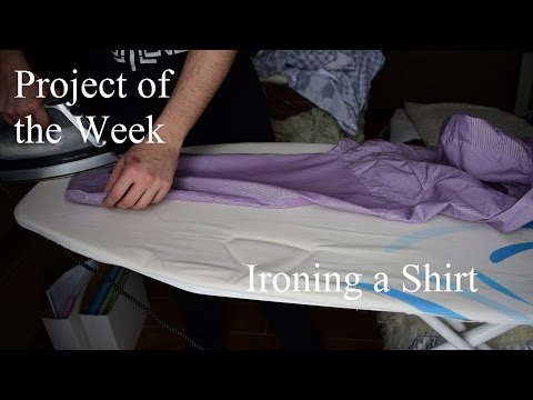 Project of the Week: Iron a shirt