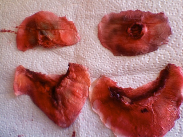 Prosthetics saved on Paper towel.