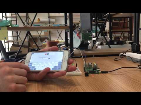 Prota Space app controls Raspberry Pi remotely