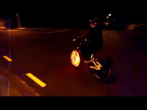 Prototype design: 3D Dynamic Bike Wheel Light