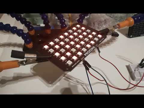 Proxima leds test