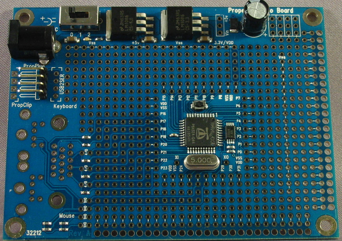 Prpeller Proto Board - Closeup