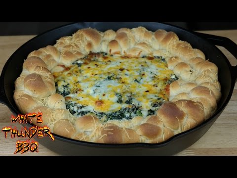 Pull Apart Spinach Dip Bread | White Thunder BBQ