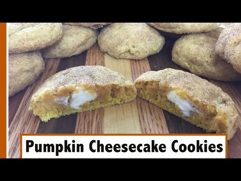 Pumpkin Cheesecake Cookies