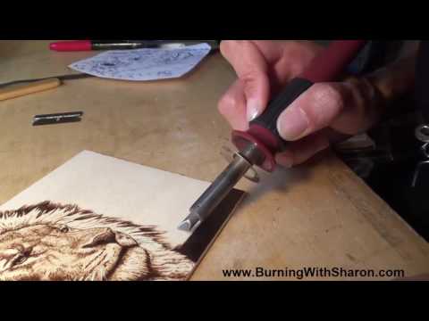 Pyrography: How to Burn Smooth Black Backgrounds