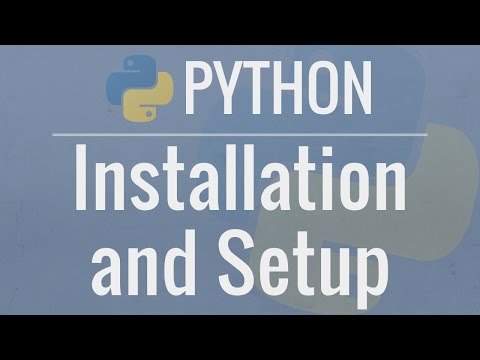 Python Tutorial for Beginners 1: Install and Setup for Mac and Windows