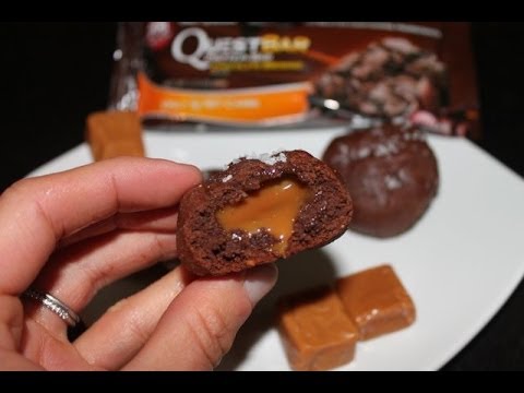 Quest Creations - Salted Caramel Brownie Bites