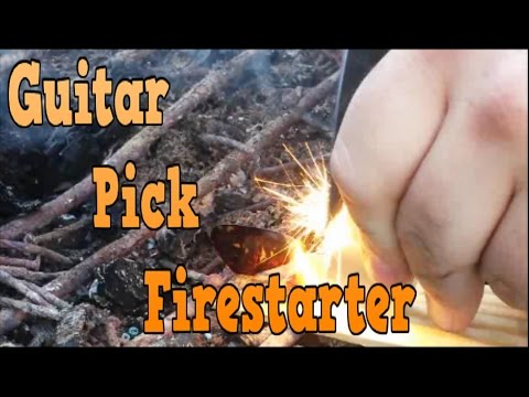 Quick Tip of The Week: Guitar Pick Firestarter