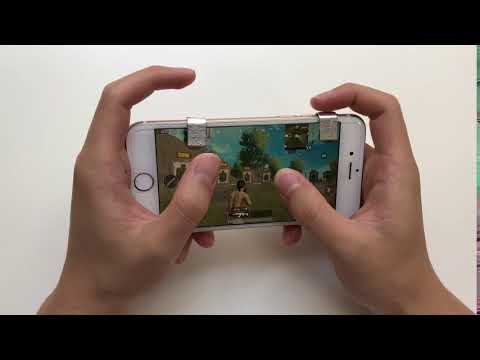 Quick and Easy Clip on Mobile Gaming Trigger Buttons