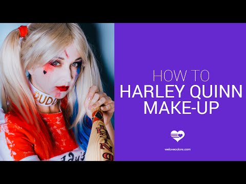 Quick and Easy Suicide Squad's Harley Quinn Make-Up Tutorial