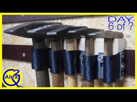 Quick and Simple Hammer Rack for French Cleat Tool Wall