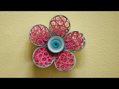 Quilling Beehive Flower - Tutorial