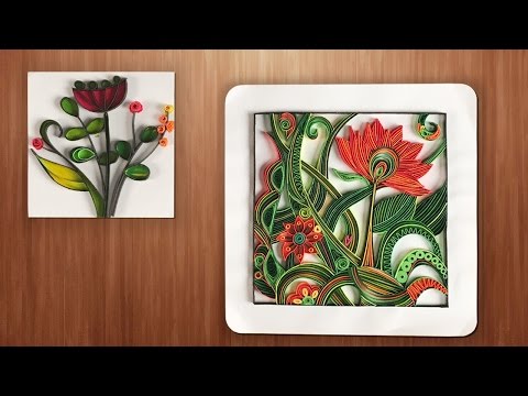 Quilling Designs | Wall Decorating Ideas | DIY Paper Crafts