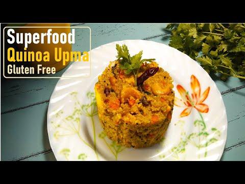 Quinoa Upma I Superfood Quinoa Upma Recipe I Gluten Free Quinoa Recipes I Plant Based Food