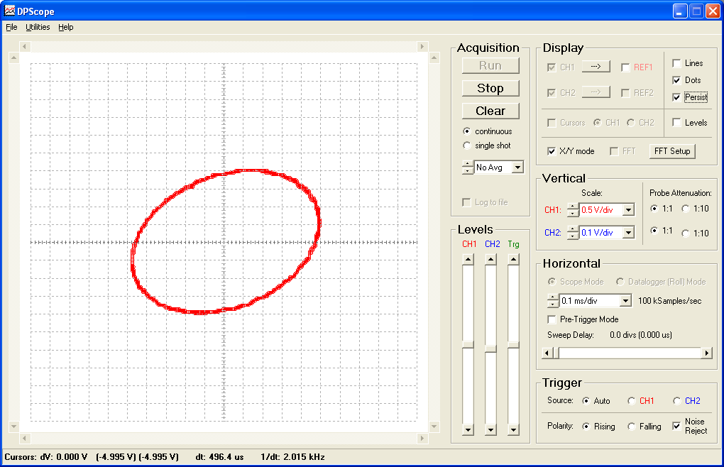 R-C phase shift 1kOhm 1uF 1kHz - X-Y.PNG