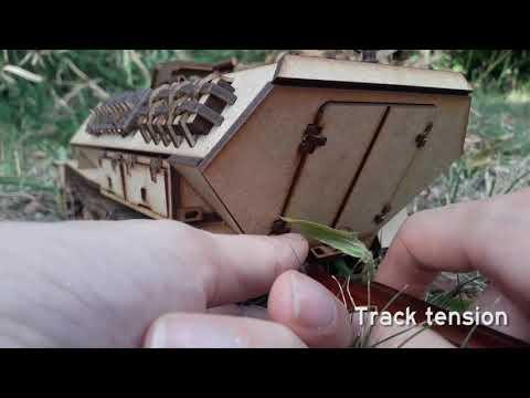 RC Lasercut Halftrack