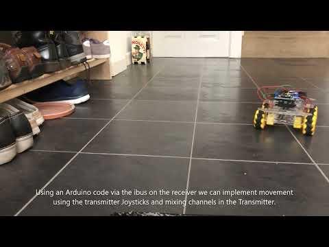 RC Multi Motor Control Using the FLYSKY FS-i6 Transmitter and Receiver and ibus