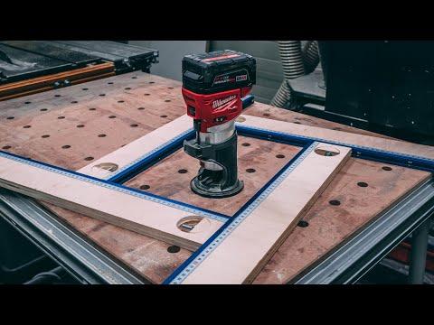 REALLY EASY!! - DIY - ADJUSTABLE ROUTER TEMPLATE