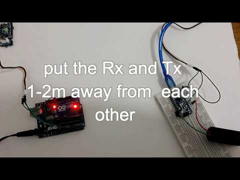 RF 433MHz / 433MHz and arduino with code and schematic using RadioHead library