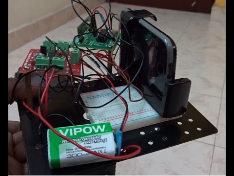 RF robot without microcontroller and camera for surveillance