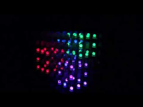 RGB LED Cube with Bluetooth App