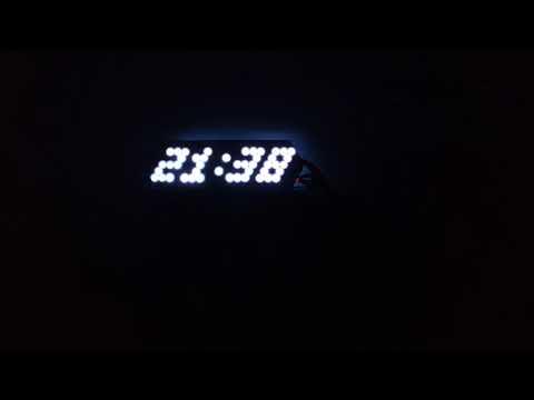 RGB LED wall clock demo