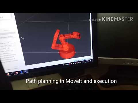 ROS MoveIt Robotic arm with motion planning