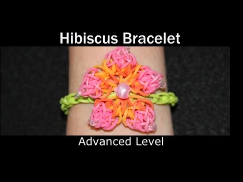 Rainbow Loom&amp;reg; Hibiscus Bracelet