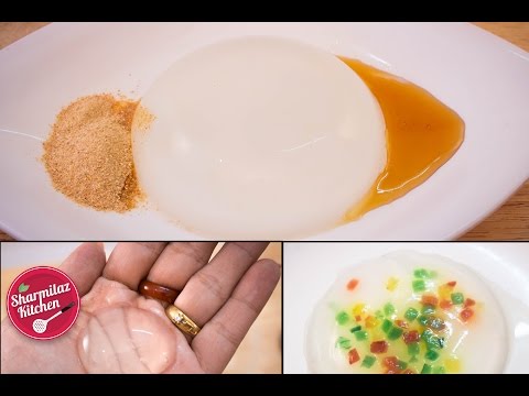 Raindrop Cake (3 Flavors) | Water Cake (Mizu Shingen Mochi) - Japanese Dessert By Sharmilazkitchen