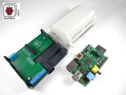 RasPiBox Open - cap rail solution for Raspberry Pi
