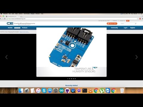 Raspberry Pi  SI7006-A20 Humidity &amp;amp; Temperature Python Sensor Tutorial