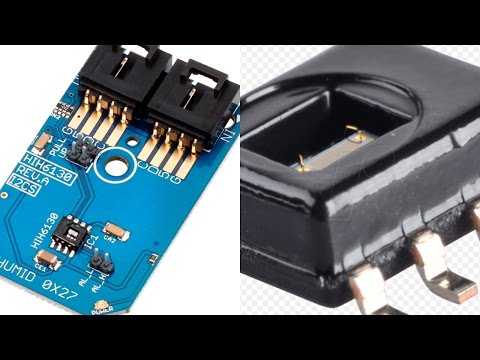 Raspberry Pi - HIH6130 I&amp;sup2;C Humidity &amp;amp; Temperature Sensor Python Tutorial