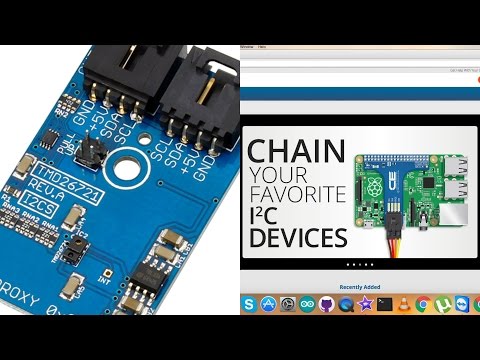 Raspberry Pi - TMD26721 Infrared Digital Proximity Detector Python Tutorial