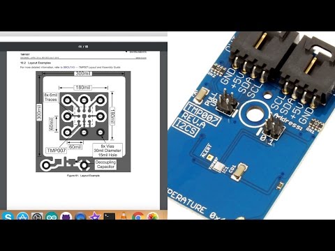 Raspberry Pi - TMP007 Infrared Thermopile Sensor Python Tutorial