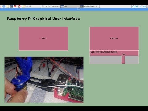 Raspberry Pi Graphical User Interface (GUI)