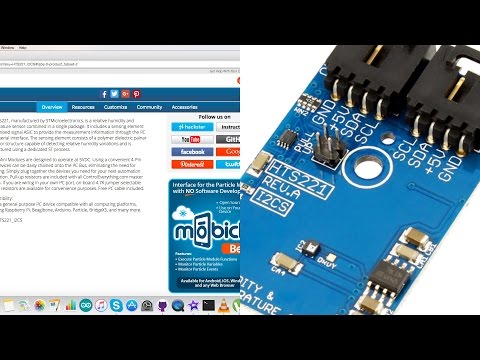 Raspberry Pi HTS221 Relative Humidity and Temperature Sensor Java Tutorial