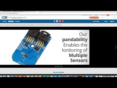 Raspberry Pi LM75BIMM  Temperature Sensor Python Tutorial