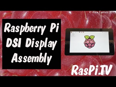 Raspberry Pi Official DSI Display Assembly