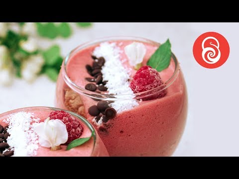 Raspberry Yogurt Parfait Recipe | High Protein Foods