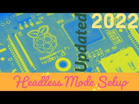 Raspberry pi Headless Mode Installation