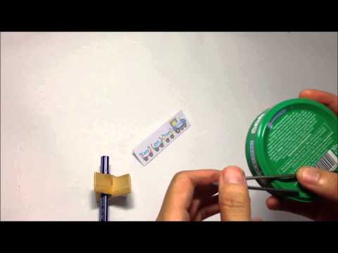 Ratchet Noise Maker Toys easy homemade